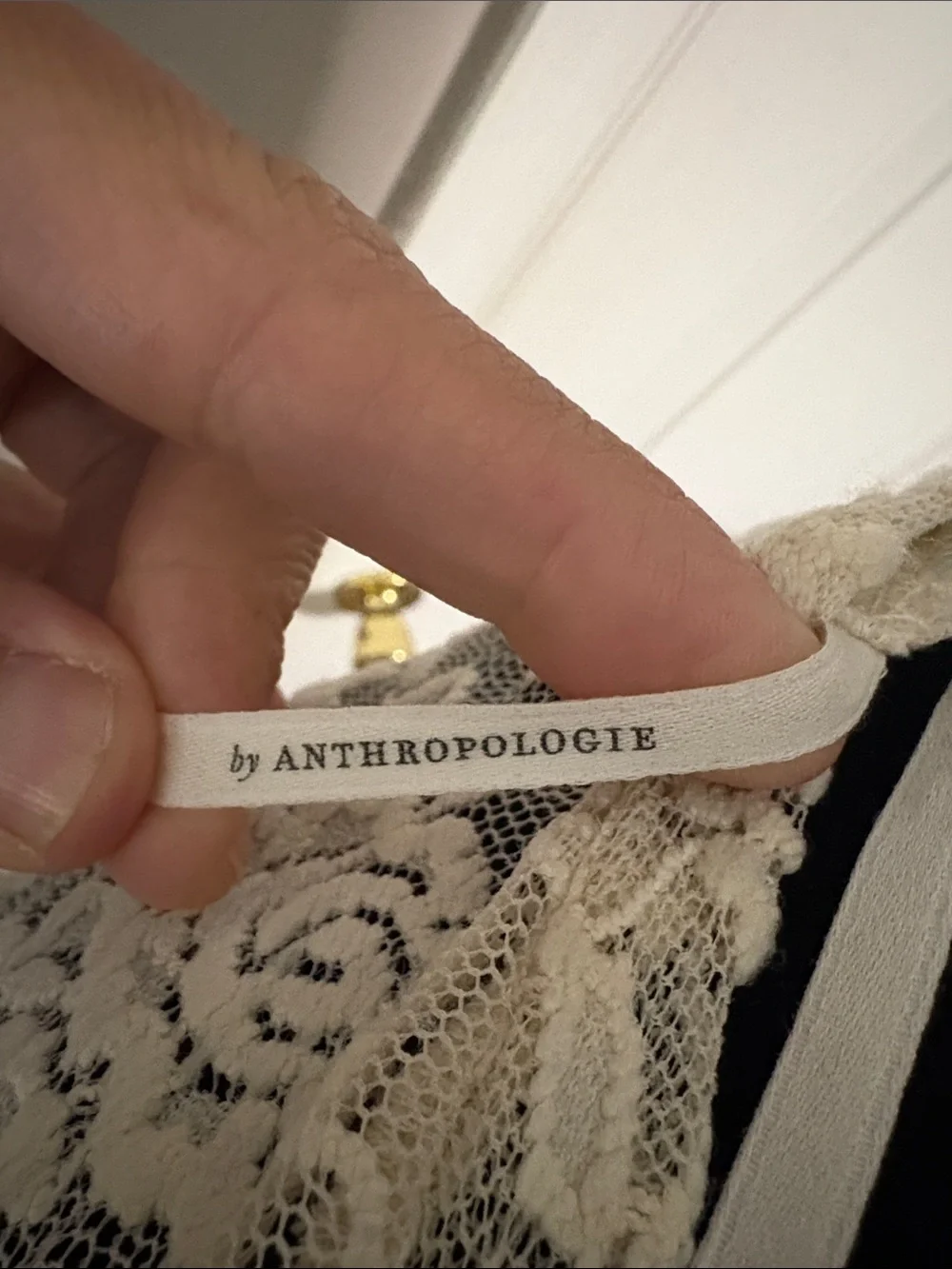 Anthropologie sheer floral